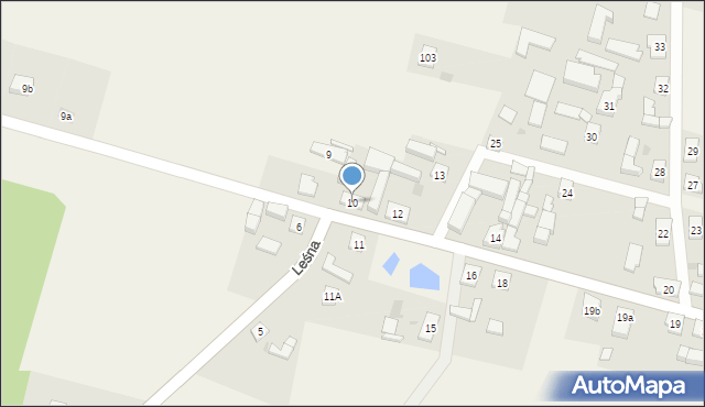 Osówek, Osówek, 10, mapa Osówek