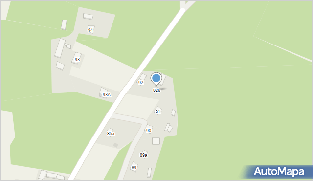 Osówek, Osówek, 92b, mapa Osówek