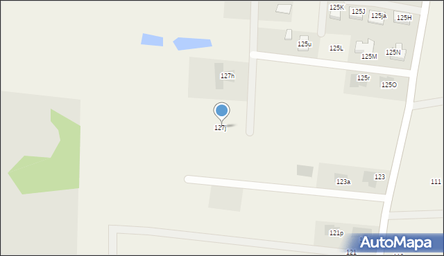 Osowicze, Osowicze, 127j, mapa Osowicze