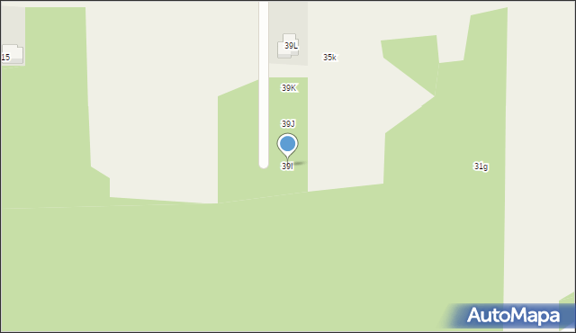 Osowicze, Osowicze, 39I, mapa Osowicze