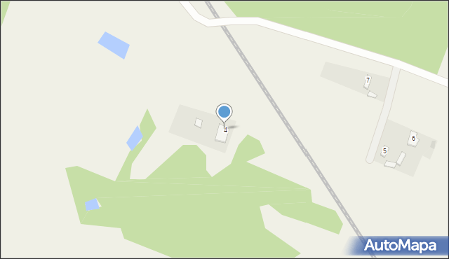 Osówie, Osówie, 4, mapa Osówie