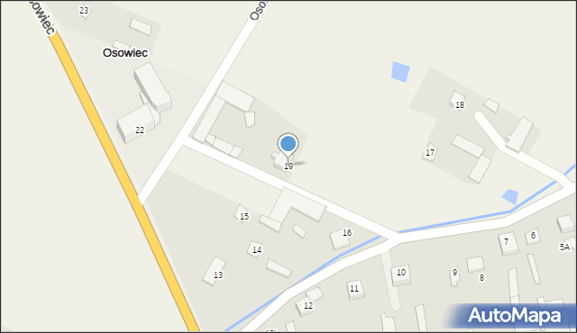 Osowiec, Osowiec, 19, mapa Osowiec