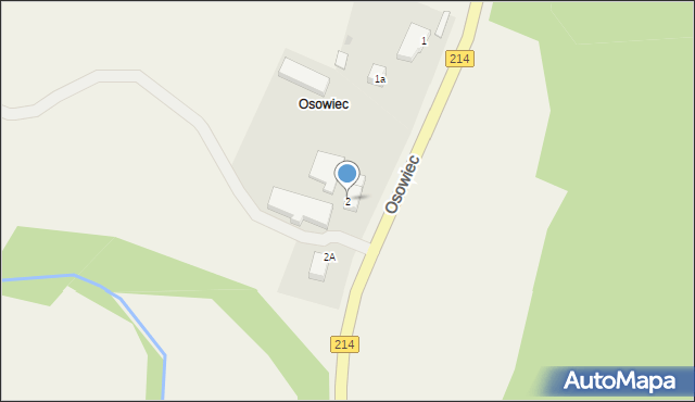 Osowiec, Osowiec, 2, mapa Osowiec