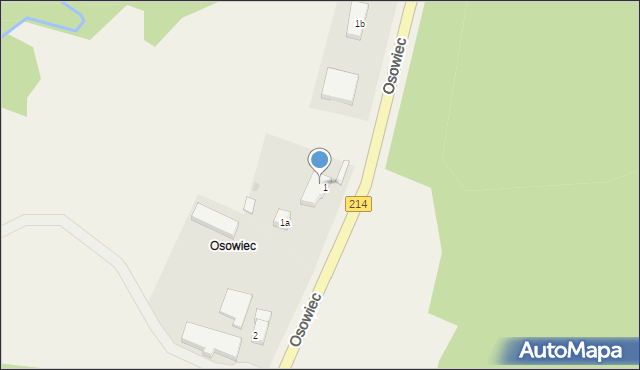 Osowiec, Osowiec, 4, mapa Osowiec