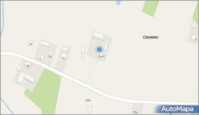 Osowiec, Osowiec, 4, mapa Osowiec