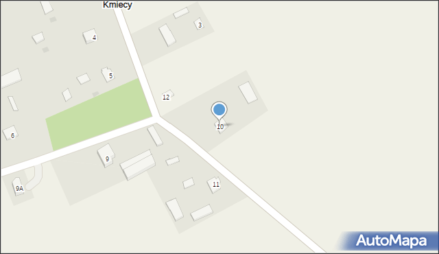 Osówiec Kmiecy, Osówiec Kmiecy, 10, mapa Osówiec Kmiecy