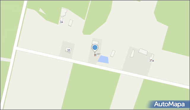 Osówiec Kmiecy, Osówiec Kmiecy, 36, mapa Osówiec Kmiecy