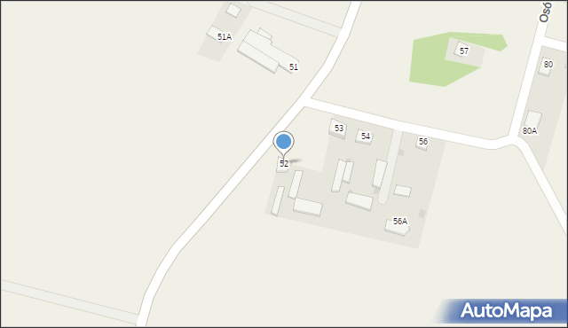 Osówka, Osówka, 52, mapa Osówka
