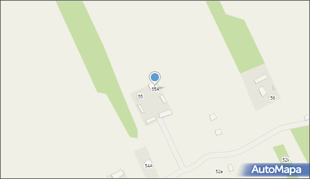 Osówka, Osówka, 55A, mapa Osówka