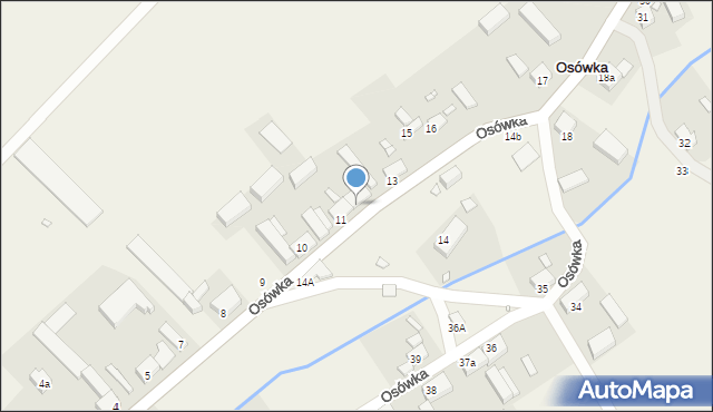 Osówka, Osówka, 12, mapa Osówka
