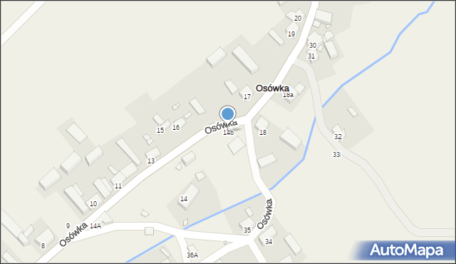 Osówka, Osówka, 14b, mapa Osówka