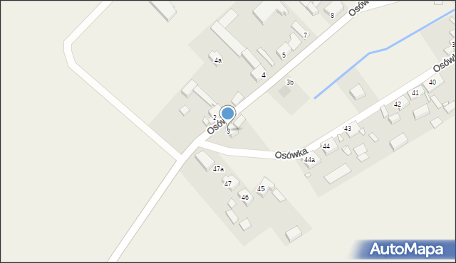 Osówka, Osówka, 3, mapa Osówka