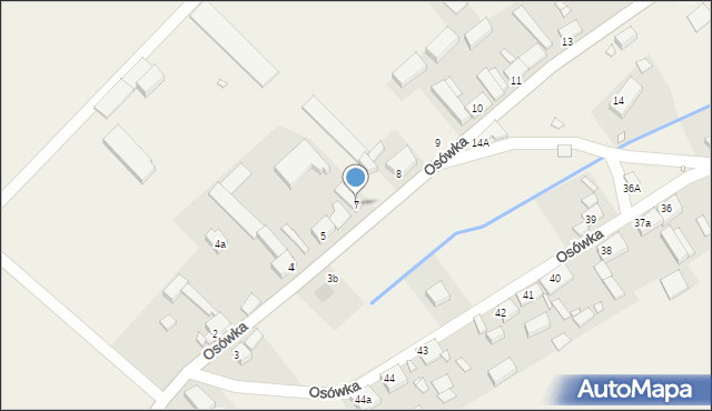 Osówka, Osówka, 7, mapa Osówka