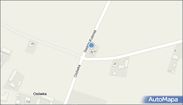 Osówka, Osówka, 29, mapa Osówka
