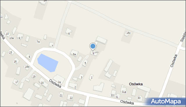 Osówka, Osówka, 4, mapa Osówka