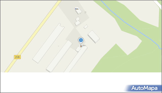 Osowo, Osowo, 36, mapa Osowo