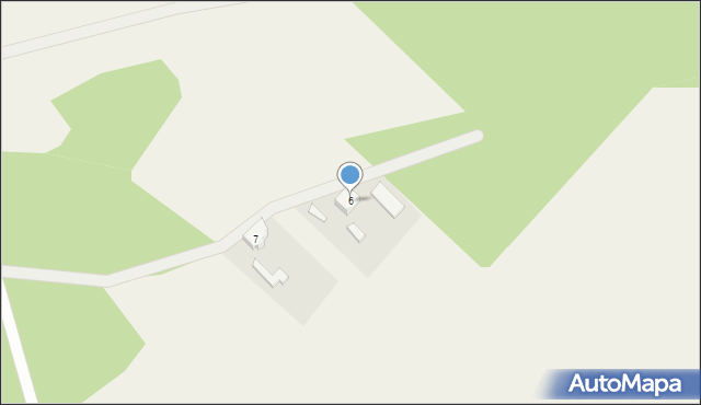 Osowo, Osowo-Wybudowanie, 6, mapa Osowo