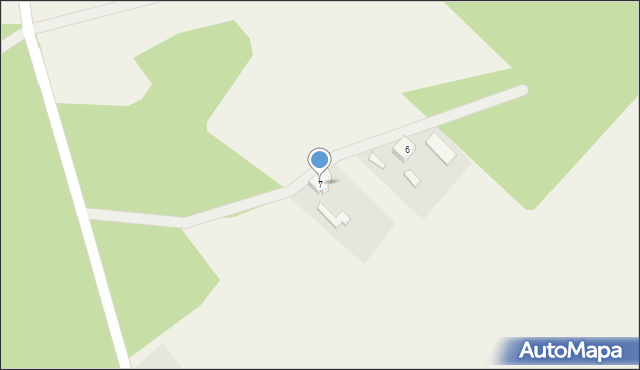 Osowo, Osowo-Wybudowanie, 7, mapa Osowo