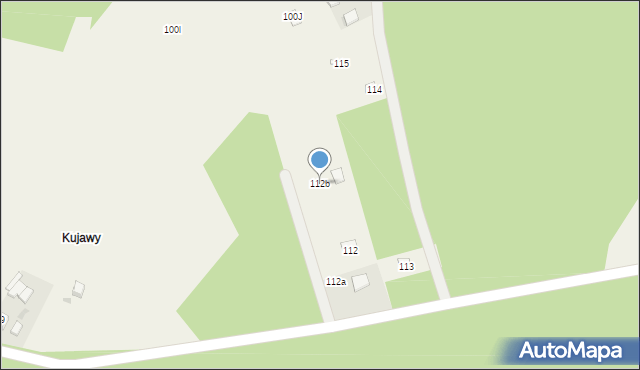 Osowo Leśne, Osowo Leśne, 112b, mapa Osowo Leśne