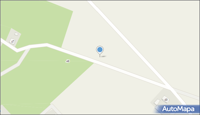 Osowo Leśne, Osowo Leśne, 47b, mapa Osowo Leśne