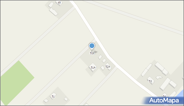 Osowo Leśne, Osowo Leśne, 51b, mapa Osowo Leśne