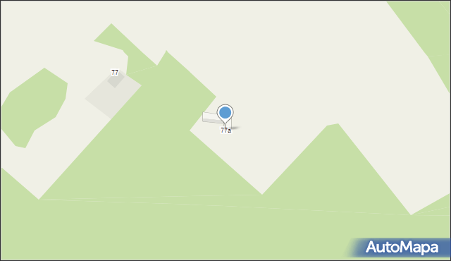 Osowo Leśne, Osowo Leśne, 77a, mapa Osowo Leśne