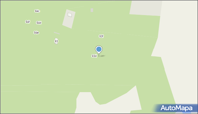 Osowo Leśne, Osowo Leśne, 93e, mapa Osowo Leśne