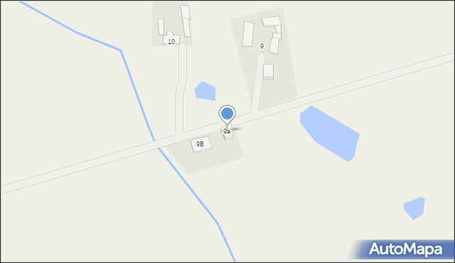 Osowo Nowe, Osowo Nowe, 9a, mapa Osowo Nowe