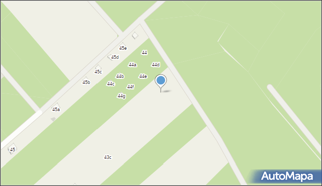 Ossa, Ossa, 43n, mapa Ossa