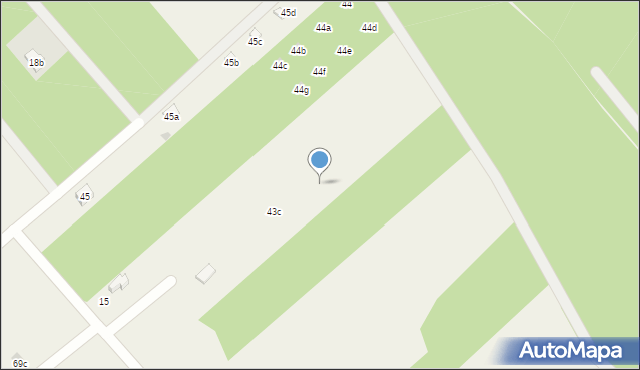 Ossa, Ossa, 43x, mapa Ossa