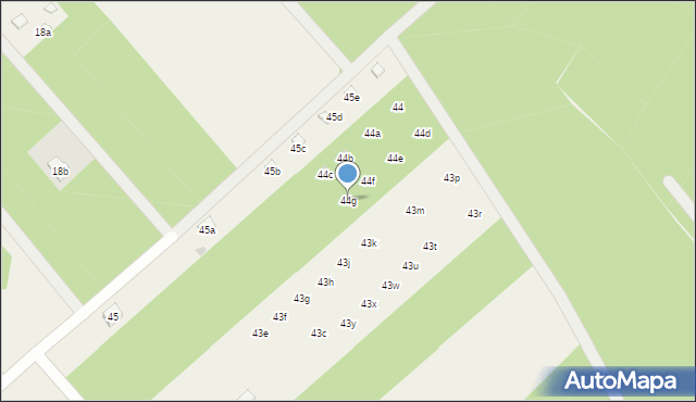 Ossa, Ossa, 44g, mapa Ossa