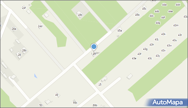 Ossa, Ossa, 45, mapa Ossa