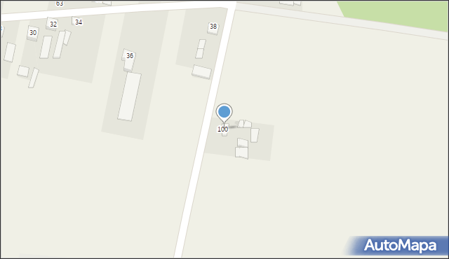 Ossa, Ossa, 100, mapa Ossa