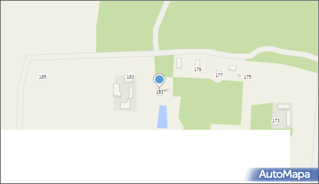 Ossa, Ossa, 181, mapa Ossa
