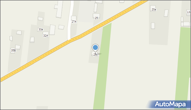 Ossala, Ossala, 25c, mapa Ossala