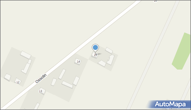 Ossolin, Ossolin, 15, mapa Ossolin