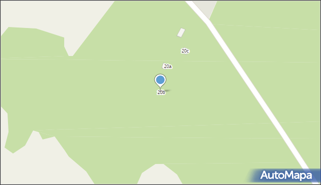 Ossolin, Ossolin, 20b, mapa Ossolin