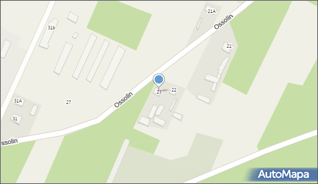 Ossolin, Ossolin, 23, mapa Ossolin