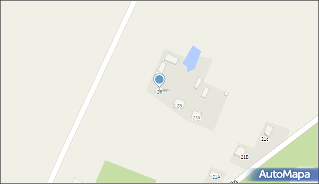 Ossolin, Ossolin, 26, mapa Ossolin