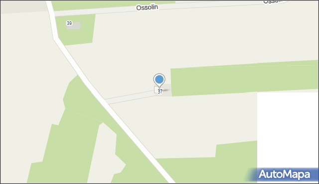 Ossolin, Ossolin, 37, mapa Ossolin