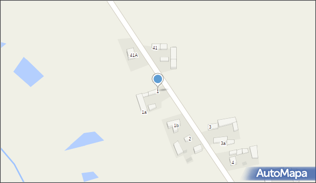 Ossowice, Ossowice, 1, mapa Ossowice