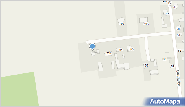 Ossowice, Ossowice, 56c, mapa Ossowice