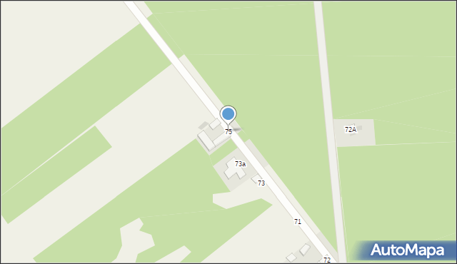 Ossowice, Ossowice, 75, mapa Ossowice