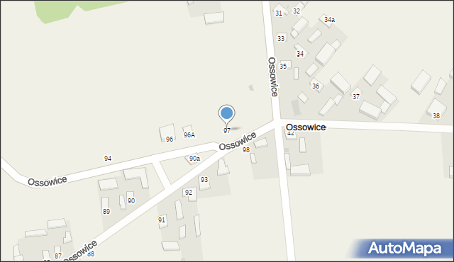 Ossowice, Ossowice, 97, mapa Ossowice