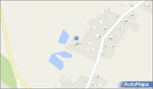 Ossówka, Ossówka, 25C, mapa Ossówka