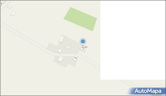 Ossówka, Ossówka, 71, mapa Ossówka