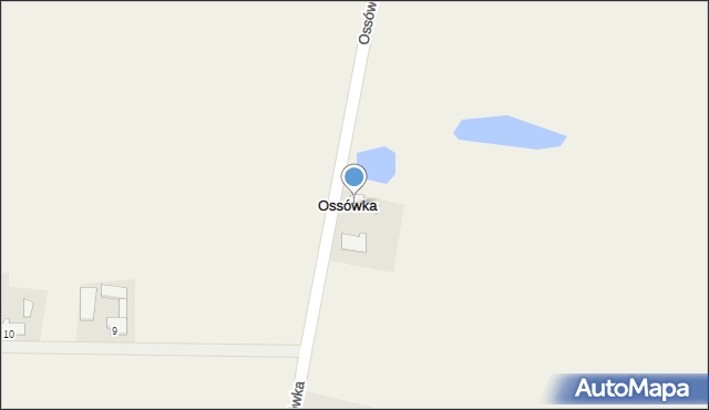 Ossówka, Ossówka, 8, mapa Ossówka
