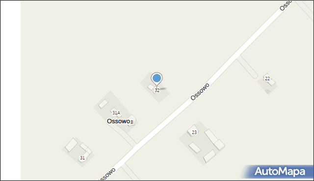 Ossowo, Ossowo, 32, mapa Ossowo