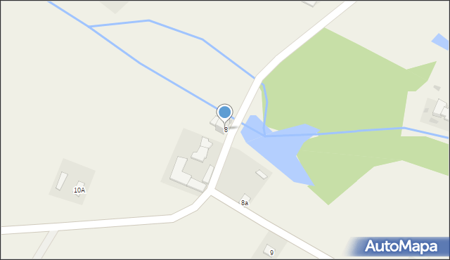 Ossowo, Ossowo, 8, mapa Ossowo