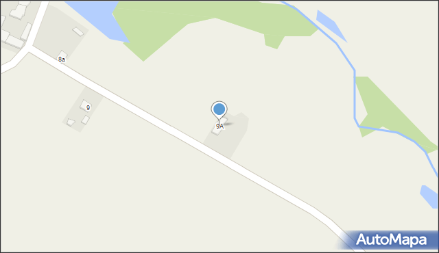 Ossowo, Ossowo, 9A, mapa Ossowo